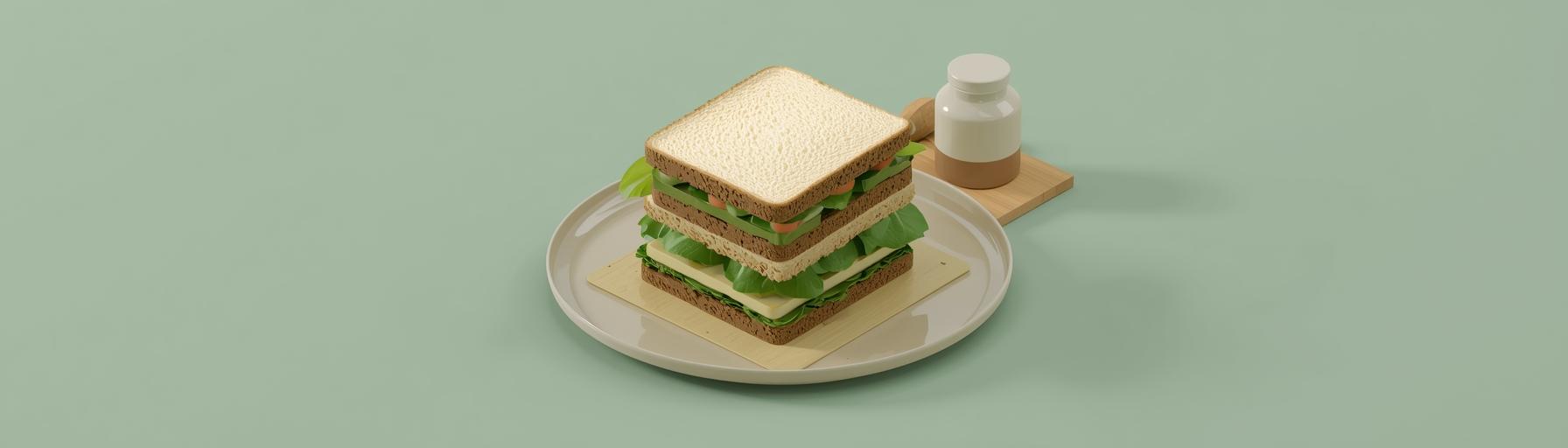 What makes a sandwich iconic here
